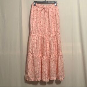 Free People Emmaline Tiered Pull On Pants